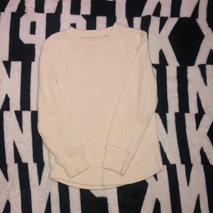 Boys long sleeve thermal shirt.